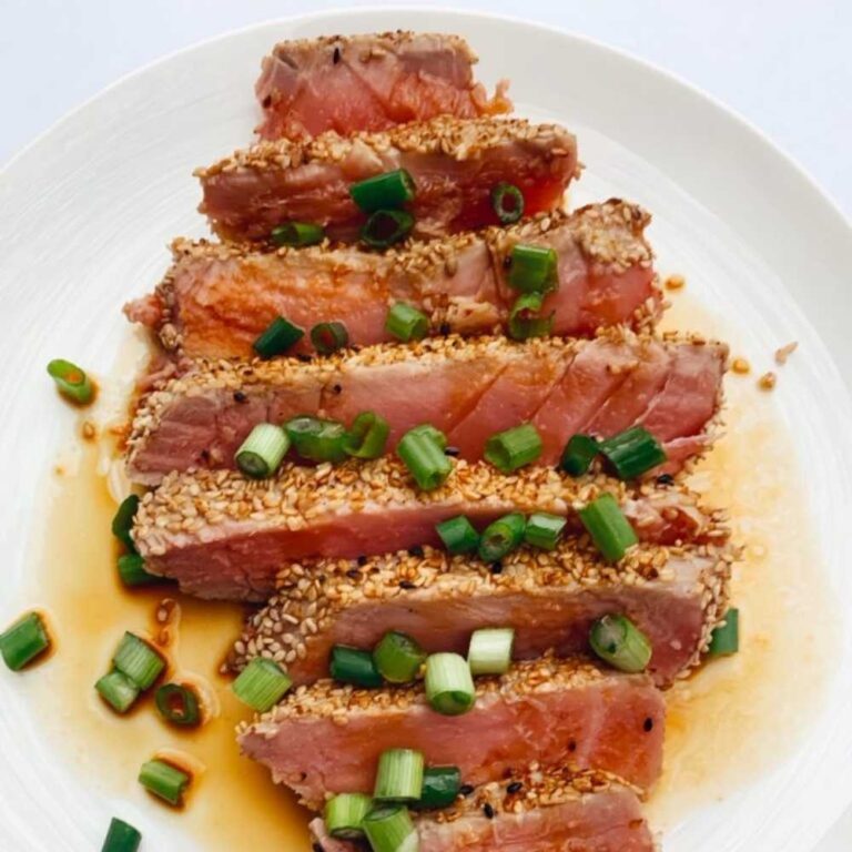 EASY SEARED AHI TUNA – I Hart Nutrition